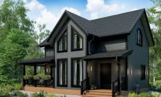 Проекты каркасных домов с террасой от 3614 рублей | Строй-Брб