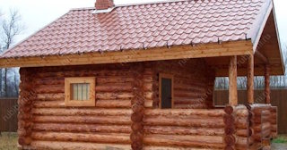 Баня из сруба под ключ в Биробиджане - Цена от 134225 руб. - Строй-Брб