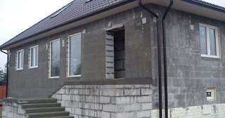 Фасад из газобетона для дома в Биробиджане - Строй-Брб, качественная отделка от 2065 руб.